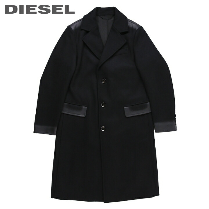 楽天市場】□DIESEL ディーゼル メンズ□ウール混 部分コーティング