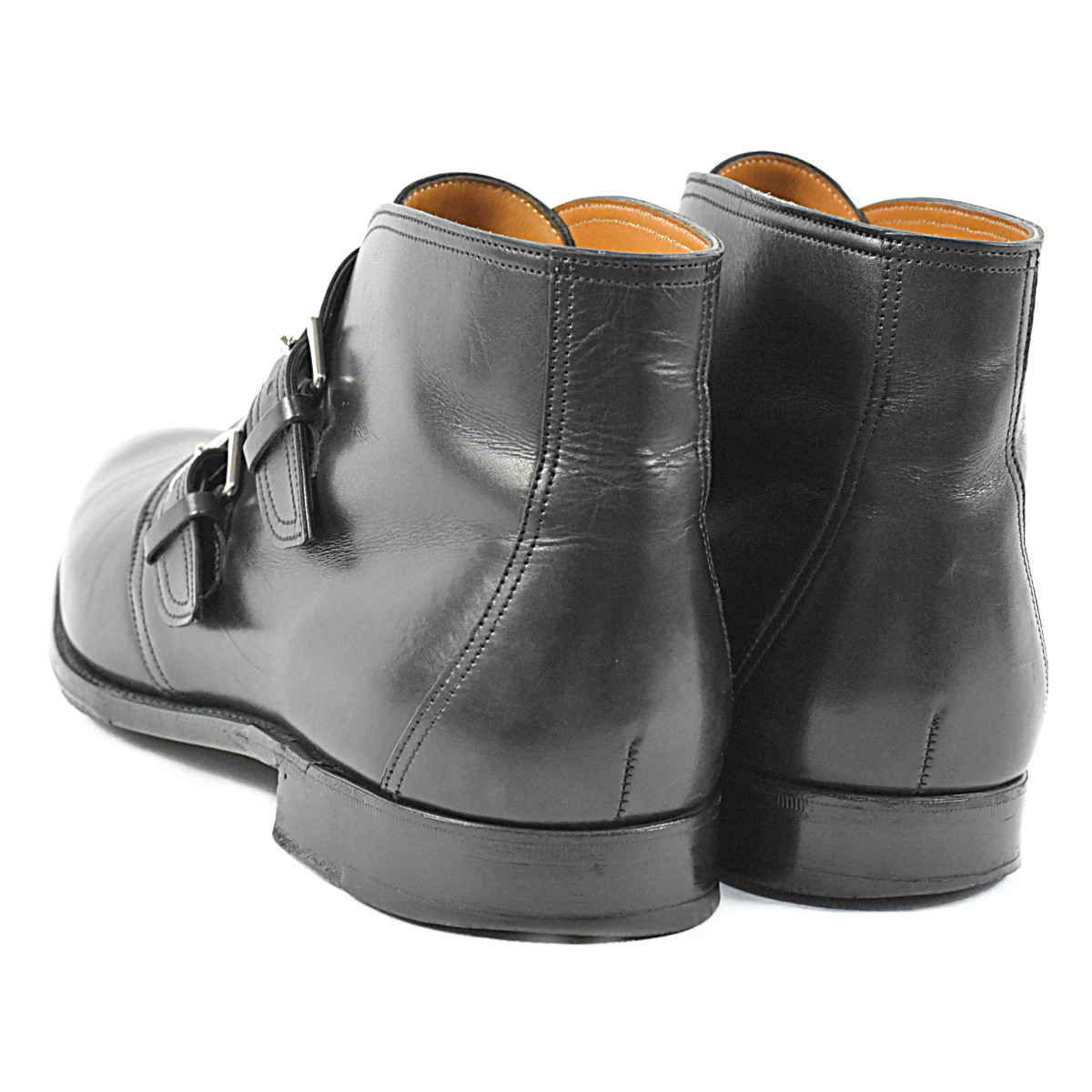 楽天市場】エルメス 希少 ジョンロブ製 ダブルモンク メンズ シューズ