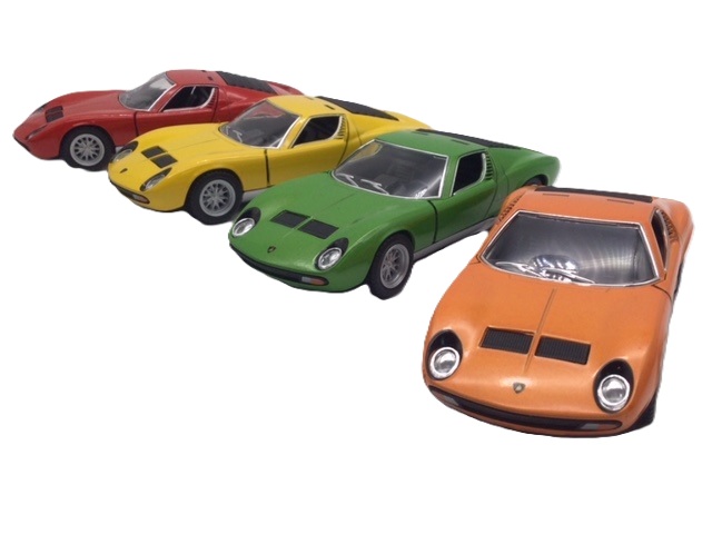 楽天市場】ミニカー 1/34 ランボルギーニ ミウラ P400 SV スーパーカー