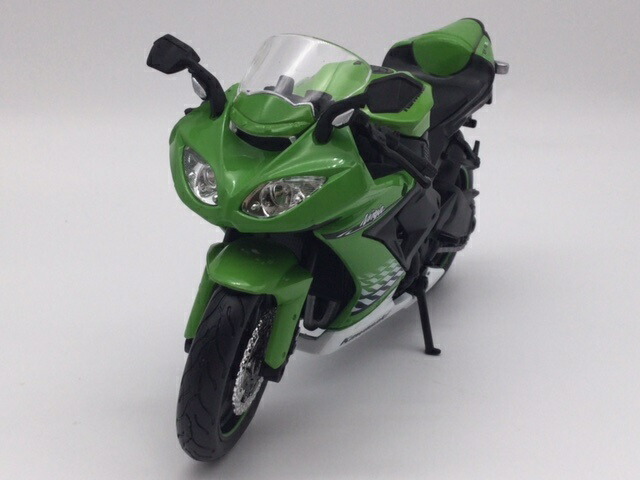 楽天市場】1/12 カワサキ ニンジャ ZX-10R 緑 Kawasaki Ninja カワサキ