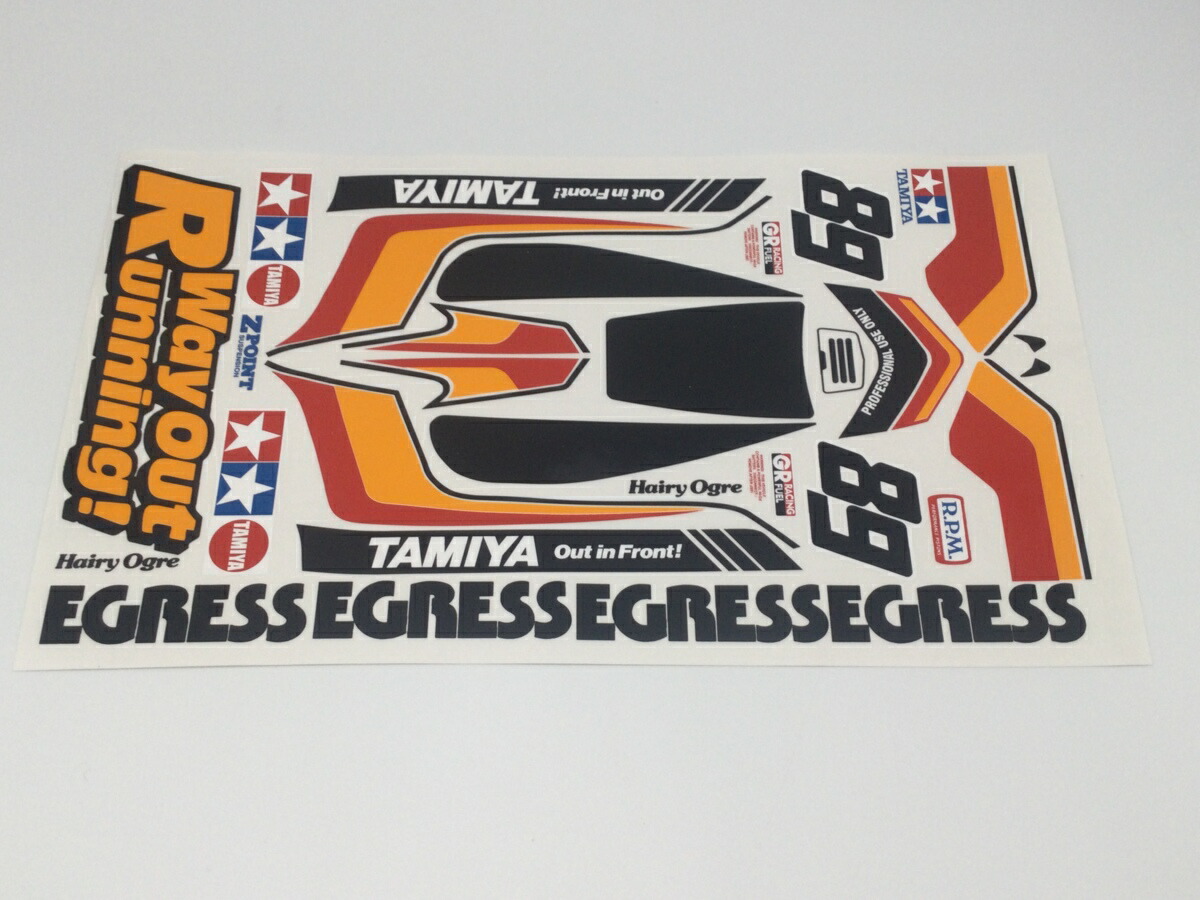 楽天市場】送料無料 1/10 イグレス 4WD ビニールステッカーセット