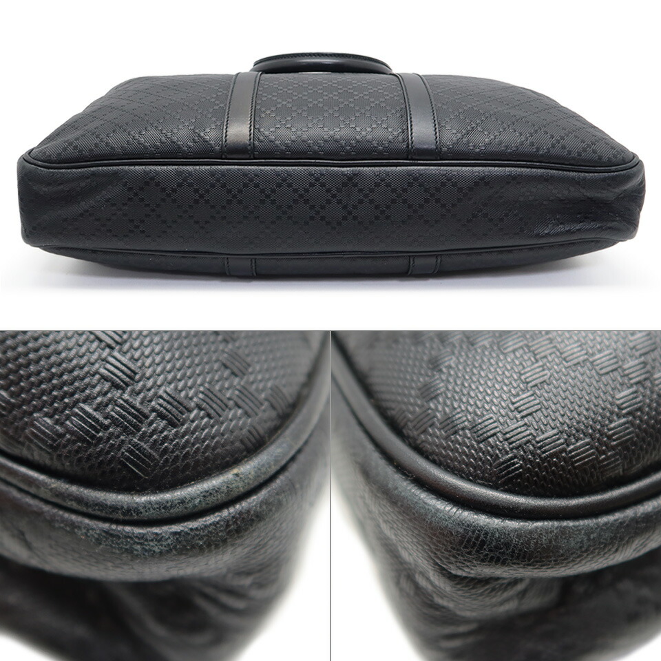 楽天市場】GUCCI グッチ ディアマンテ ブリーフケース 208463 レザー