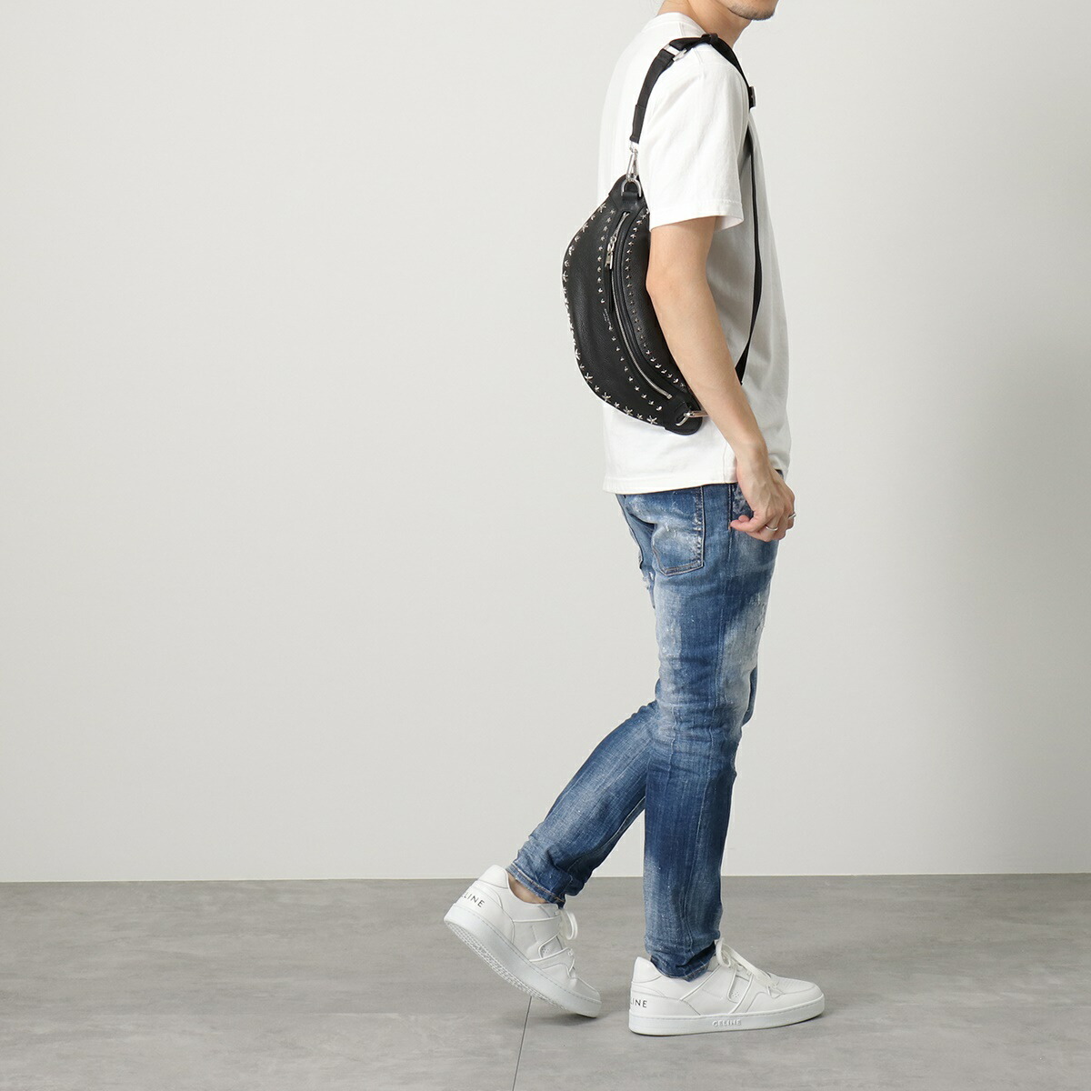 楽天市場】Jimmy Choo ジミーチュウ YORK UUF レザー ベルトバッグ