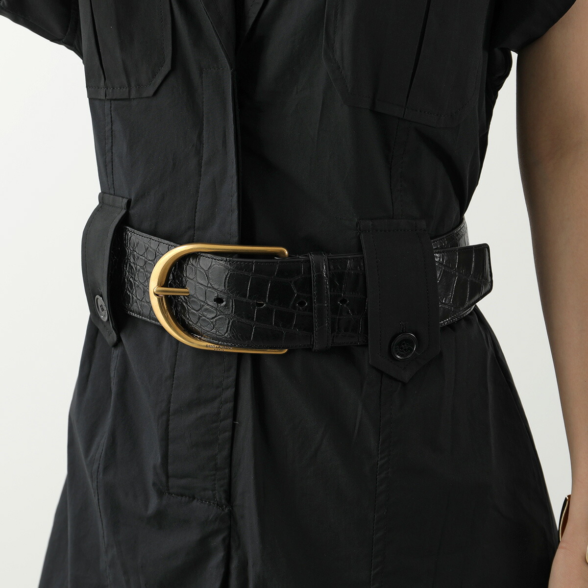 楽天市場】SAINT LAURENT サンローラン ベルト 619783 1SR0W