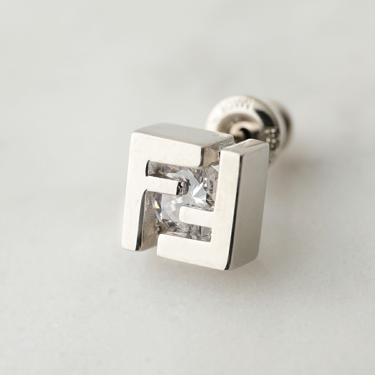 楽天市場】FENDI フェンディ ピアス 7AJ606 A44G メンズ 片耳販売 FF