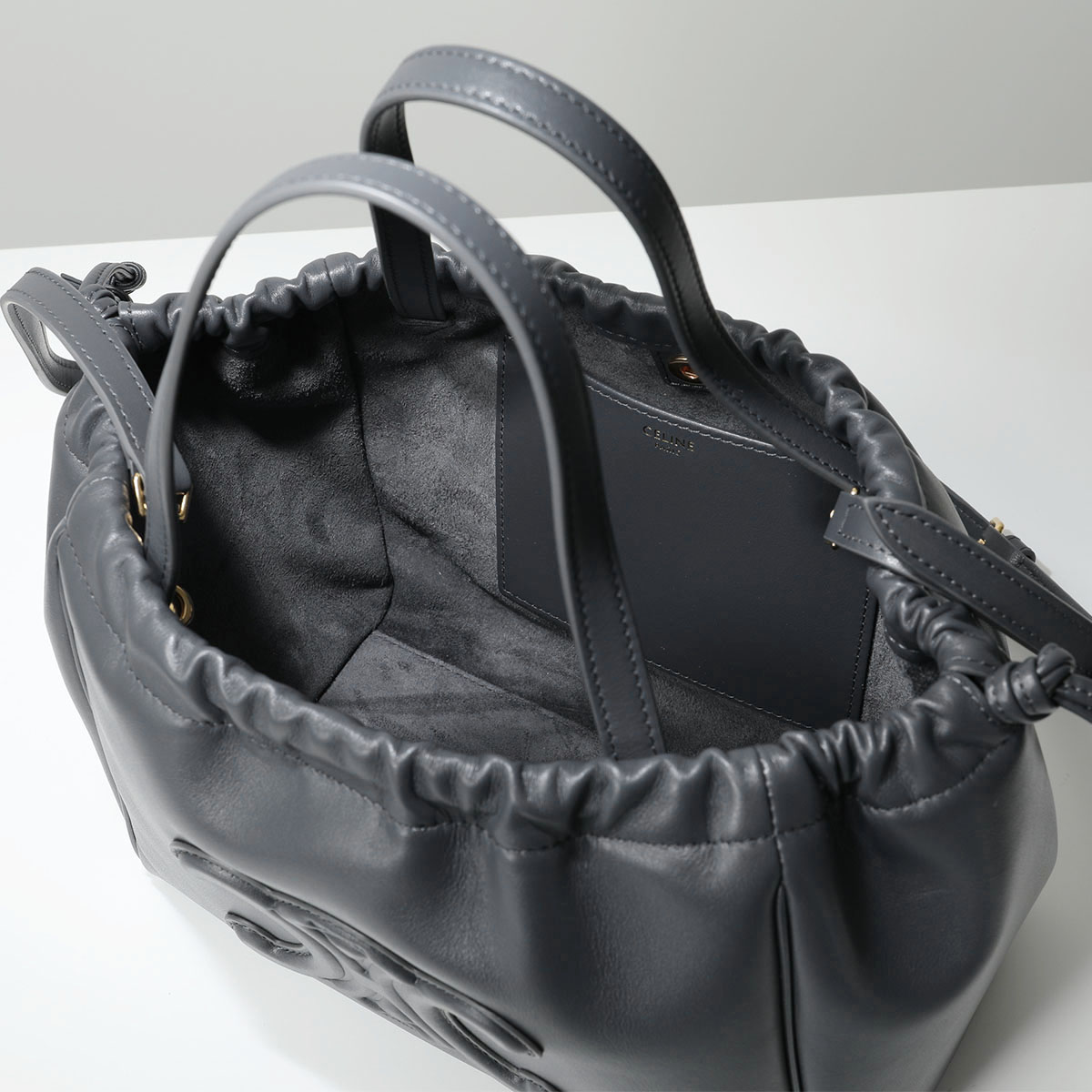 楽天市場】CELINE セリーヌ ハンドバッグ Small Cabas 111013DU3