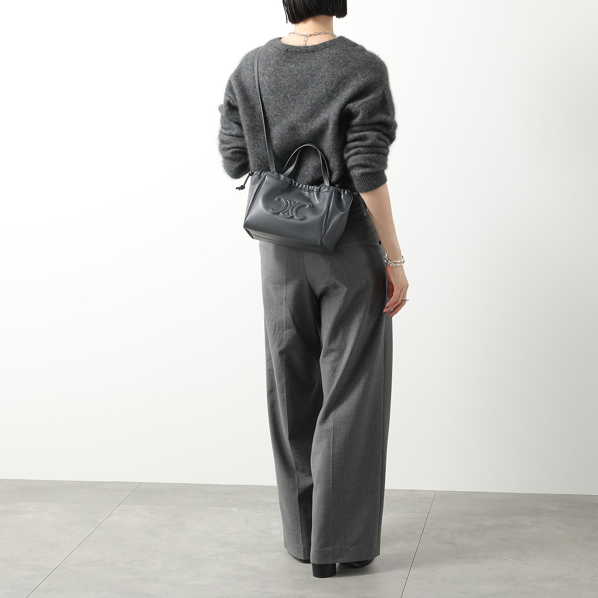 楽天市場】CELINE セリーヌ ハンドバッグ Small Cabas 111013DU3