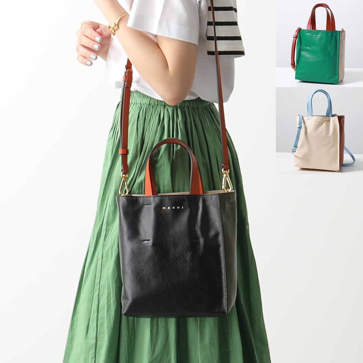 楽天市場】MARNI マルニ ショルダーバッグ MUSEO SOFT MINI ミュゼオ