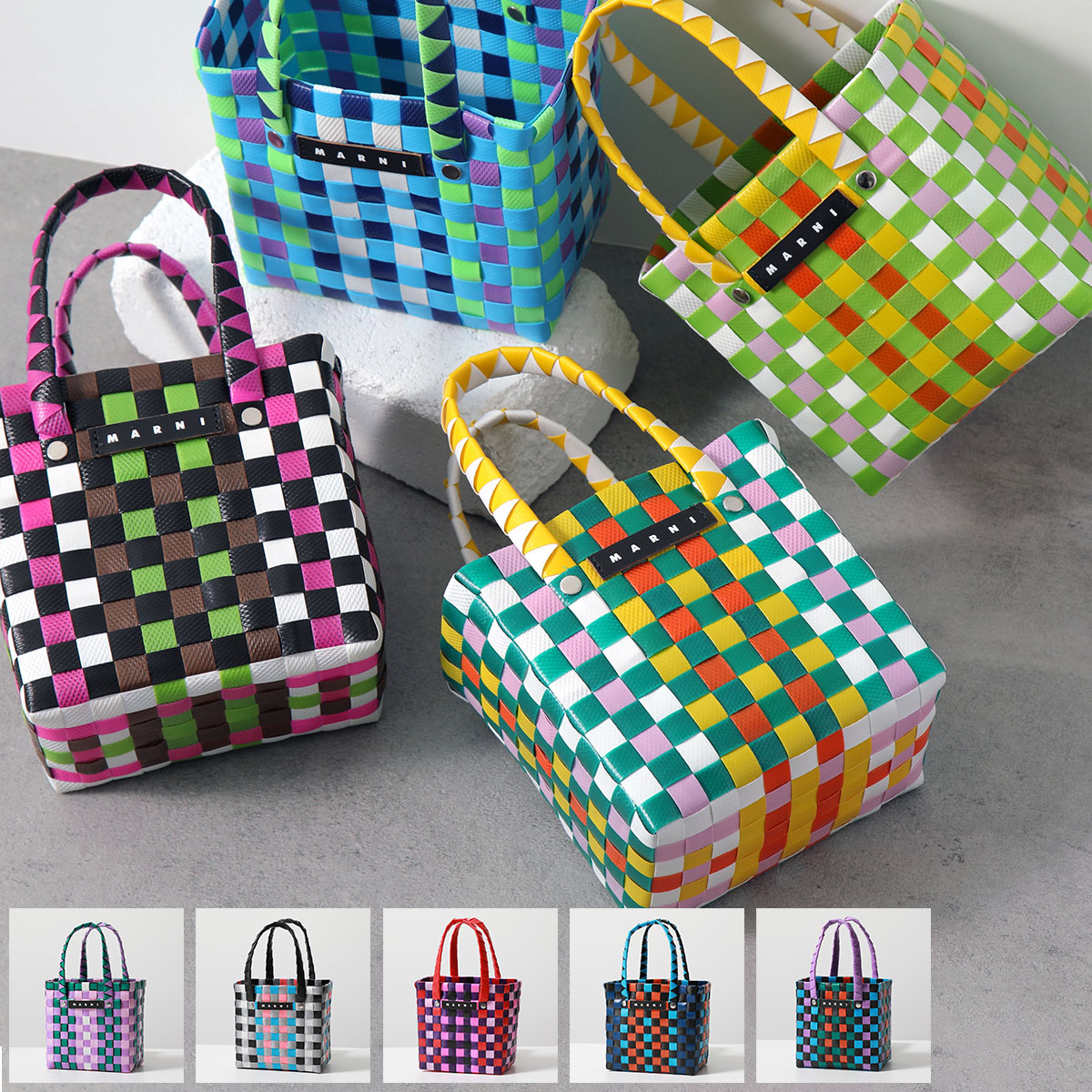 楽天市場】MARNI KIDS マルニ キッズ バスケットバッグ M00178 M00IW