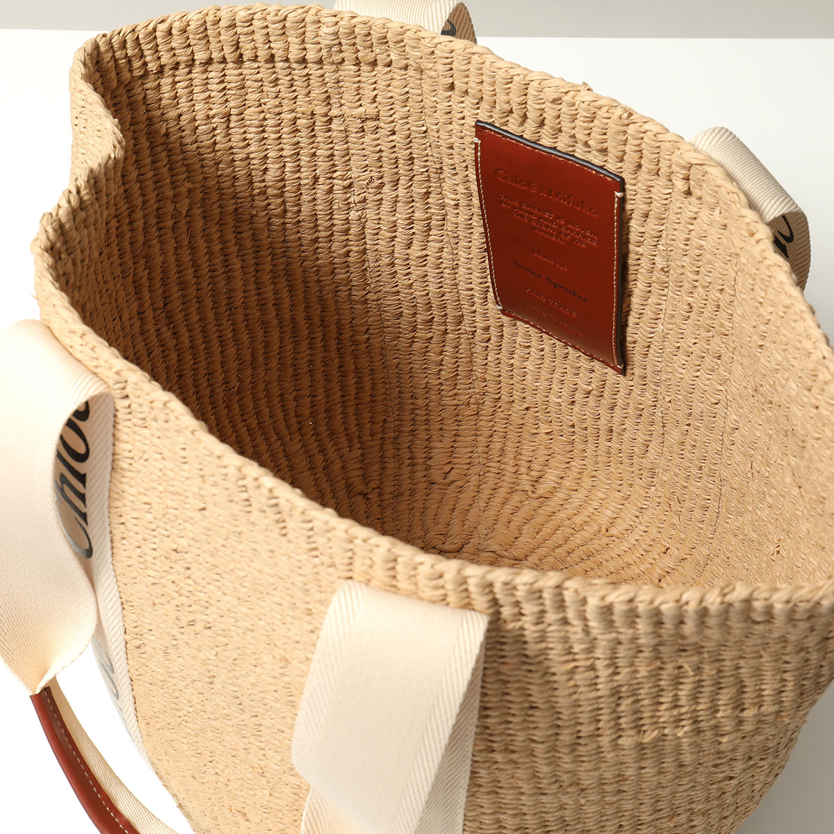 楽天市場】Chloe クロエ かごバッグ WOODY ウッディ CHC22SS380G55