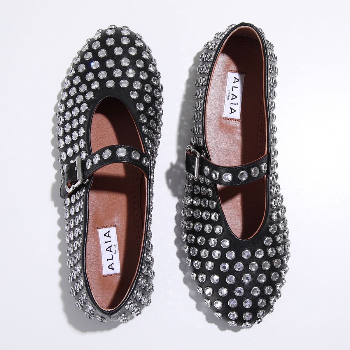 楽天市場】ALAIA アライア バレエシューズ BALLERINA STRAP