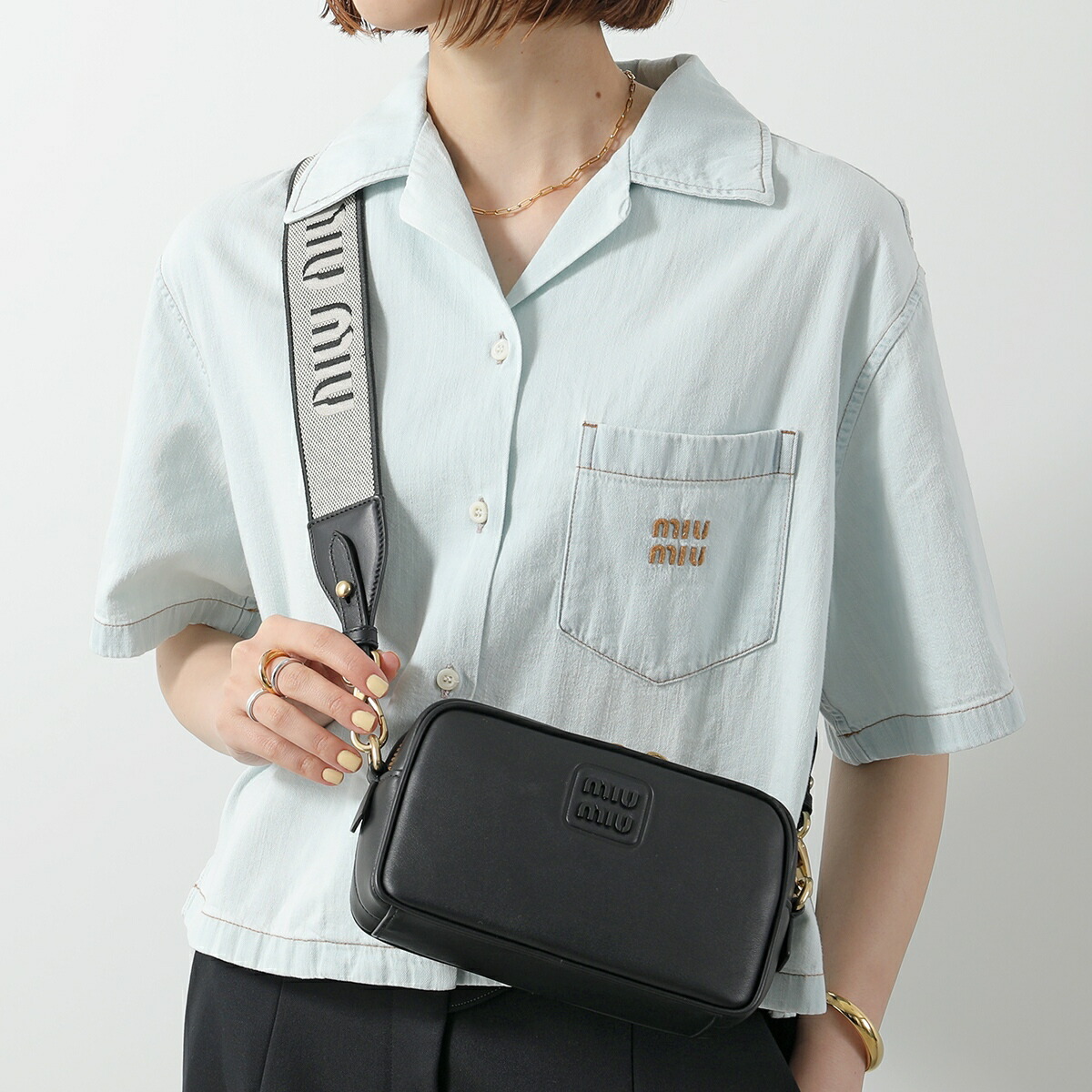 楽天市場】MIUMIU ミュウミュウ ショルダーバッグ 5BH225 2F8K