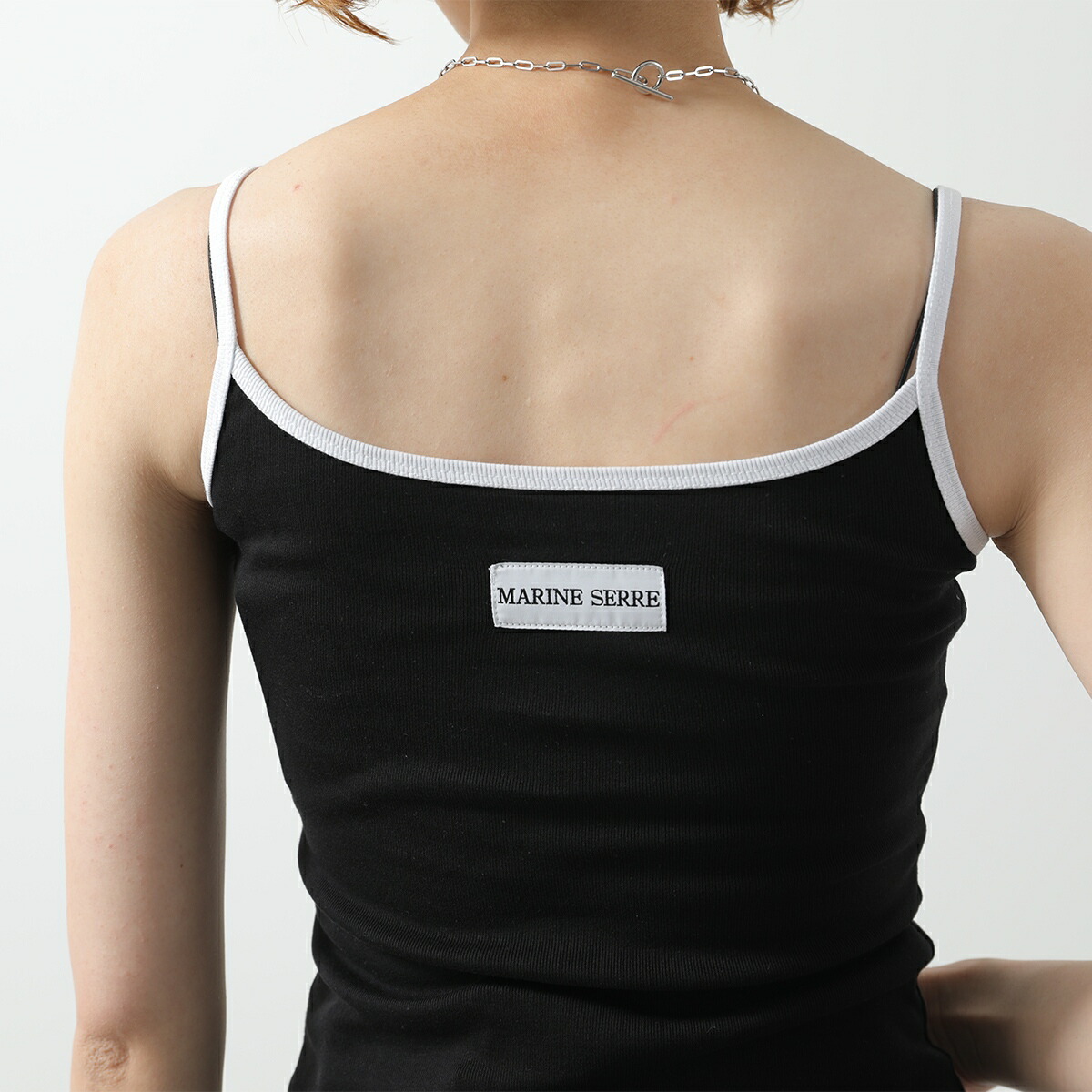 楽天市場】Marine Serre マリーン セル キャミソール Moon Logo Ribbed