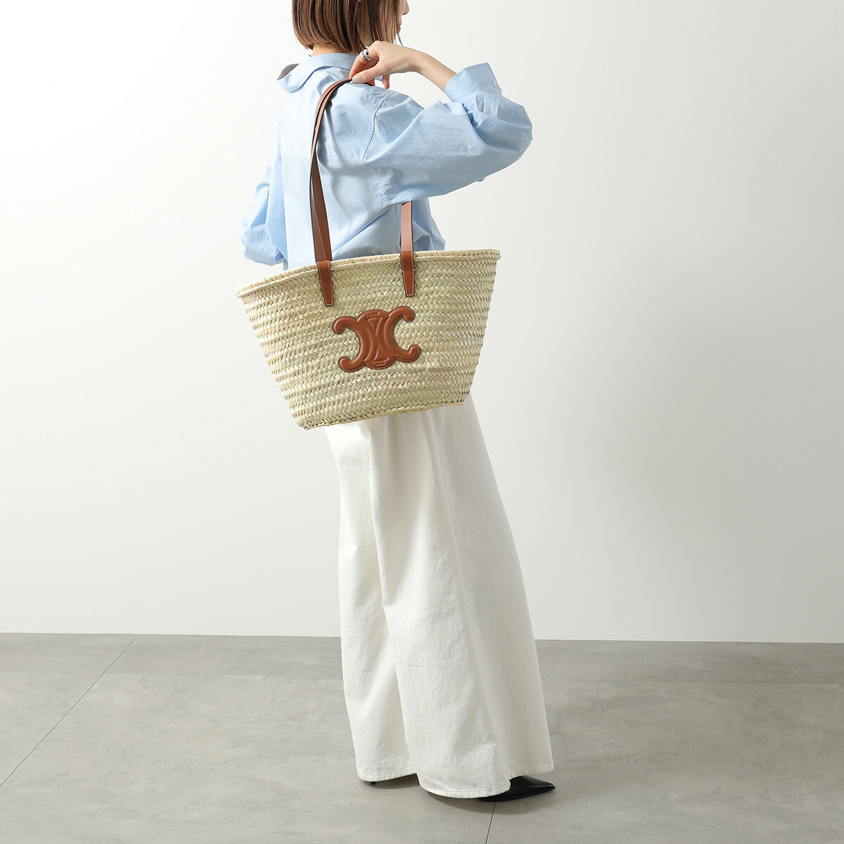 楽天市場】CELINE セリーヌ かごバッグ Medium Triomphe ミディアム