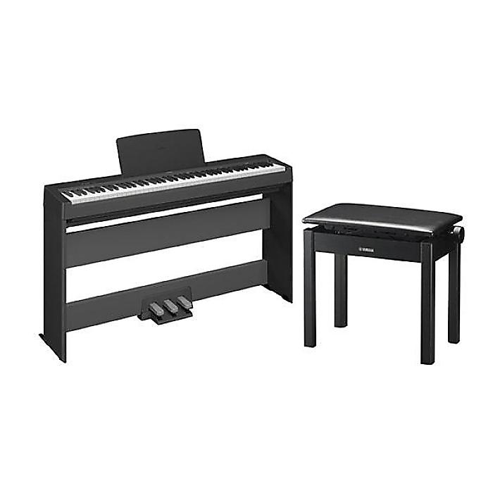 Yamaha 電子ピアノ 黒 椅子付き 美品 2018年式 引取か着払い Yamaha