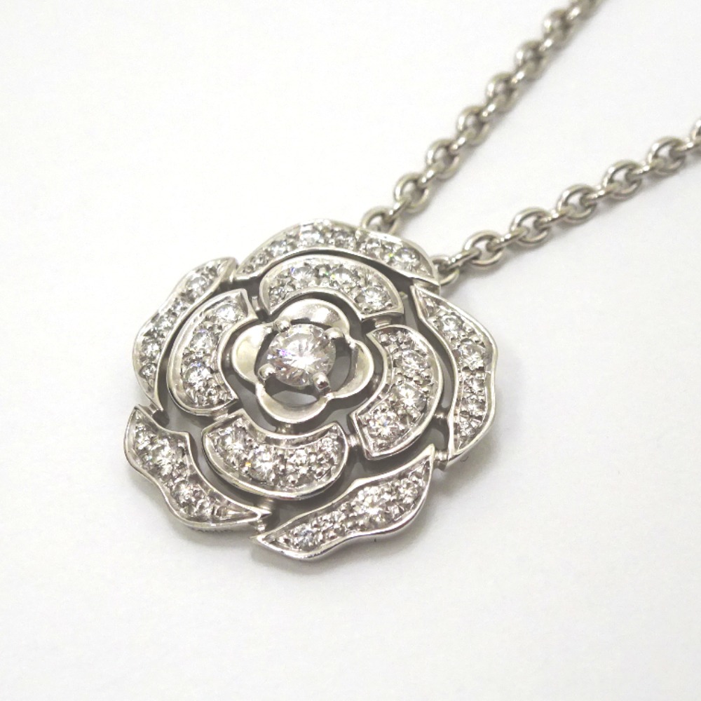 楽天市場】シャネル カメリア コレクション ネックレス J11177 K18WG