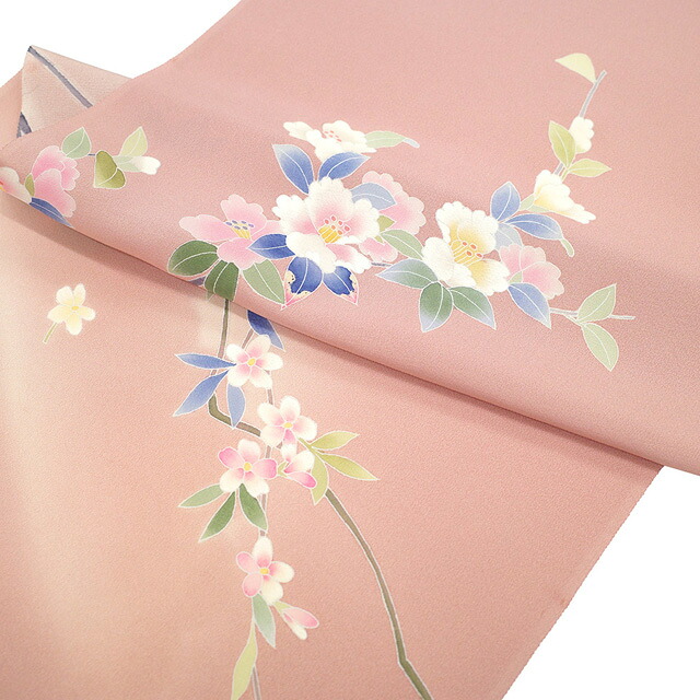 楽天市場】【新古品】 訪問着 着物 着尺 反物 正絹 加賀友禅 作家物 南