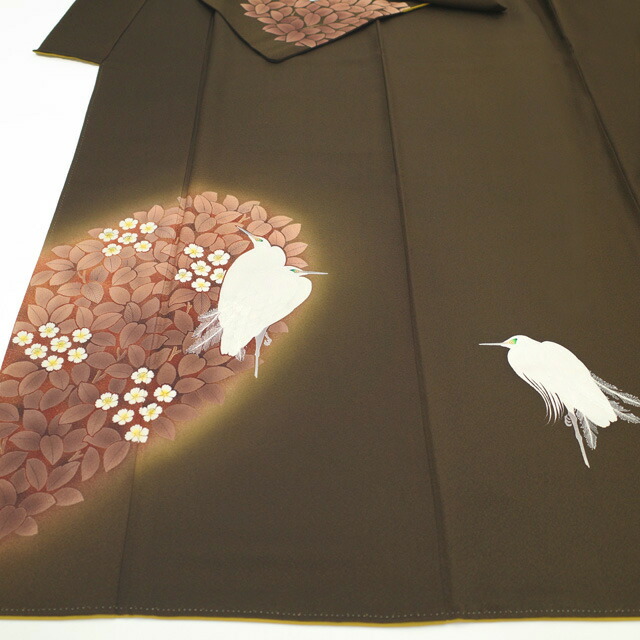 楽天市場】【中古】 訪問着 着物 リサイクル 正絹 菅有鬼一 東京友禅