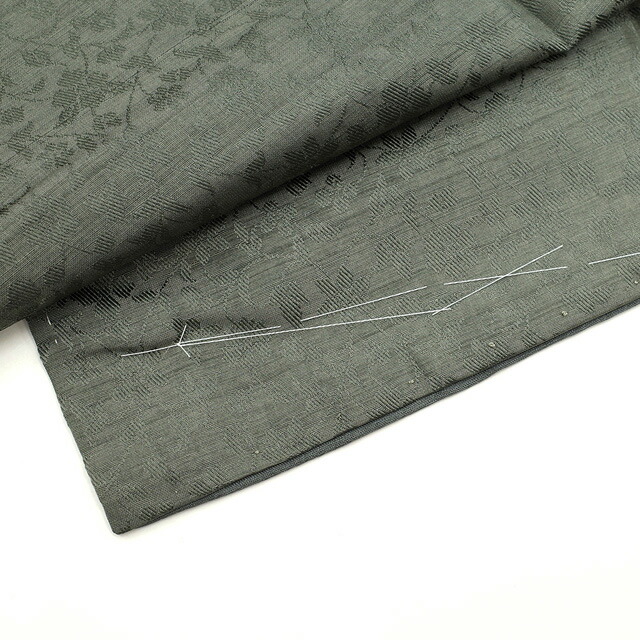 楽天市場】【新古品】 野蚕糸 訪問着 紬 着物 正絹 袷 ムガシルク 金彩