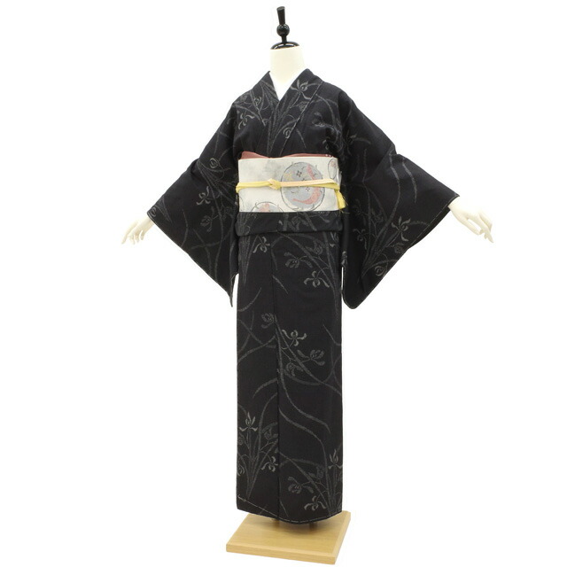 楽天市場】【中古】 重要無形文化財 本場結城紬 袷 着物 リサイクル