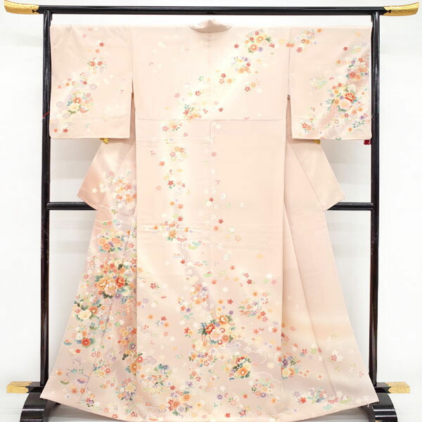 楽天市場】【中古】 訪問着 リサイクル着物 正絹 袷 フォーマル 金駒