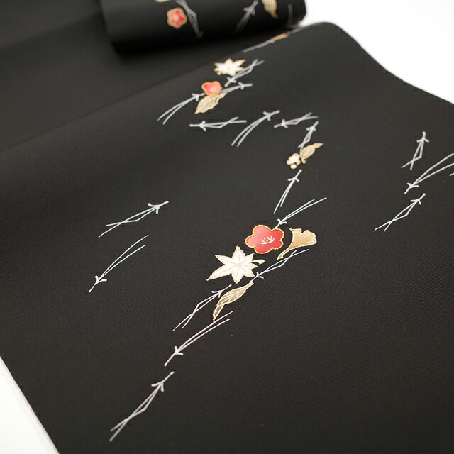 楽天市場】【新古品】 名古屋帯 九寸 塩瀬 正絹 手染め 金駒刺繍 金彩