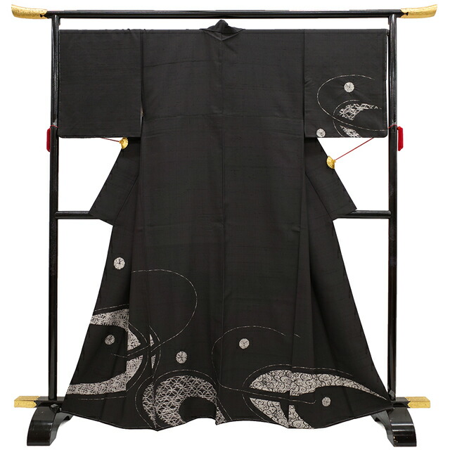 楽天市場】【新古品】 赤城紬 訪問着 着物 正絹 袷 別誂 赤城絞り紬