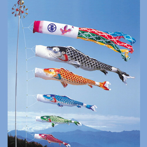 室内鯉のぼり 飛龍 カラフル