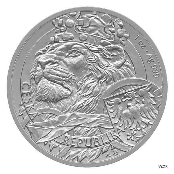 楽天市場】即納・追跡可 2025 1オンス ニウエ チェコのライオン 銀貨 2