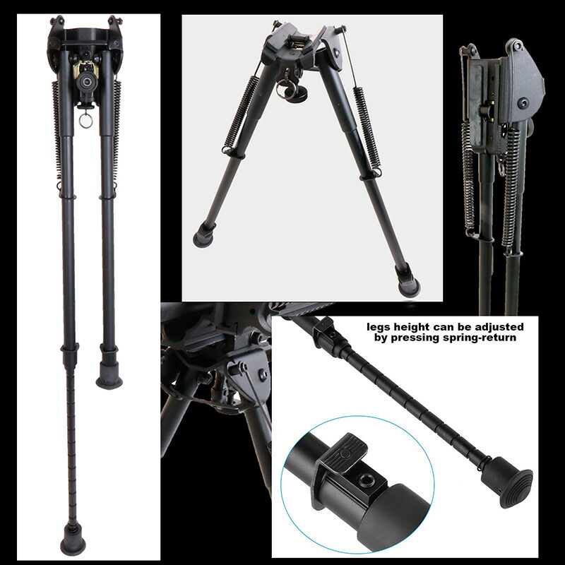 楽天市場】HARRIS ハリス タイプ バイポッド バイポット 20mm レール