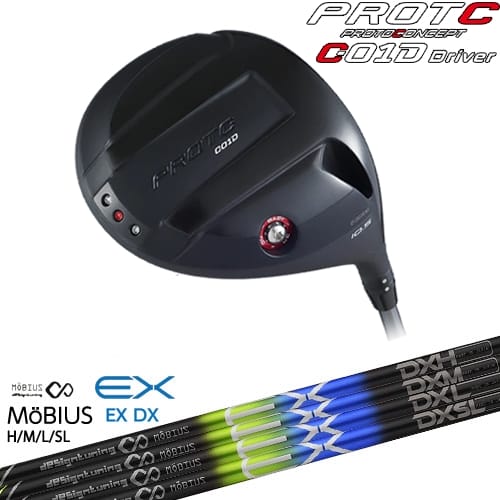 楽天市場】【OVDカスタム】PROTOCONCEPT C01D ドライバー[DW]プロト