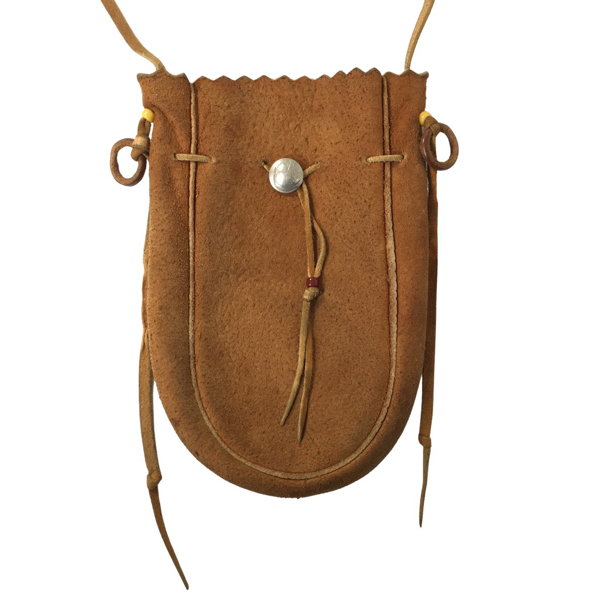 楽天市場】goro's ゴローズ 巾着ポーチ 赤茶 L 【中古】【A0