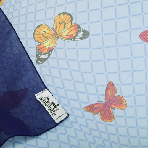 楽天市場】エルメス HERMES パレオ コットン 大判スカーフ ストール