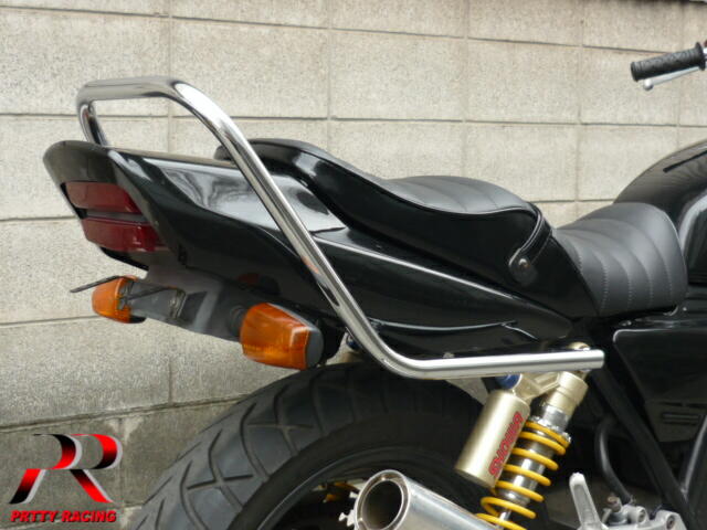 楽天市場】KAWASAKI ゼファー400/Χ メッキ極太タンデムバー