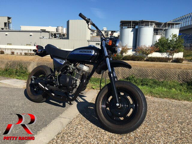楽天市場】HONDA エイプ50 APE ブラック （PRETTYやんちゃ管