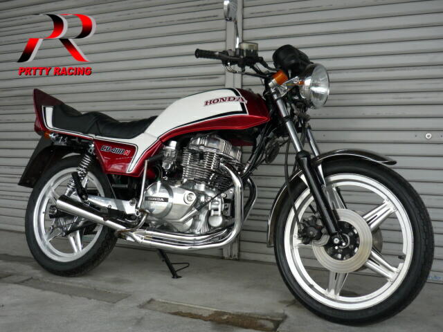 楽天市場】HONDA CB250N CB400N ホーク3 極 サイドクロス管 メガホン