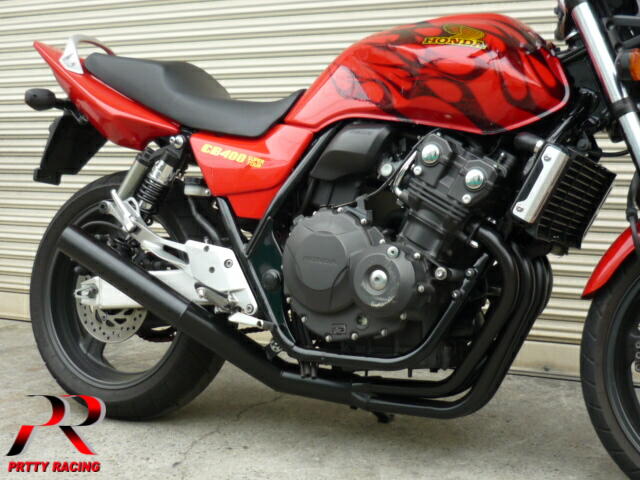 楽天市場】HONDA CB400SF REVO NC42 ショート管 70π 新品 マフラー