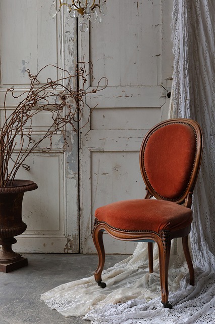 楽天市場】フランス アンティーク ファブリックシートのキャスター付き