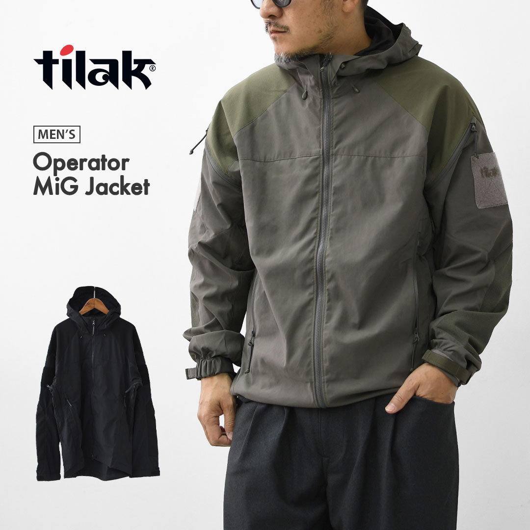 楽天市場】【SALE 30%OFF】Tilak [ティラック] Operator MiG Jacket