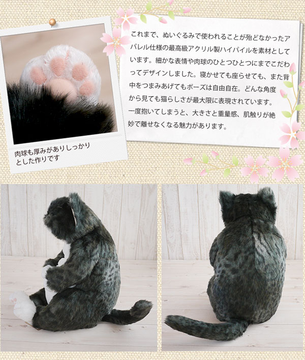 楽天市場】猫 ねこ ぬいぐるみ ソメゴロー カドリー Cuddly 癒し 猫の