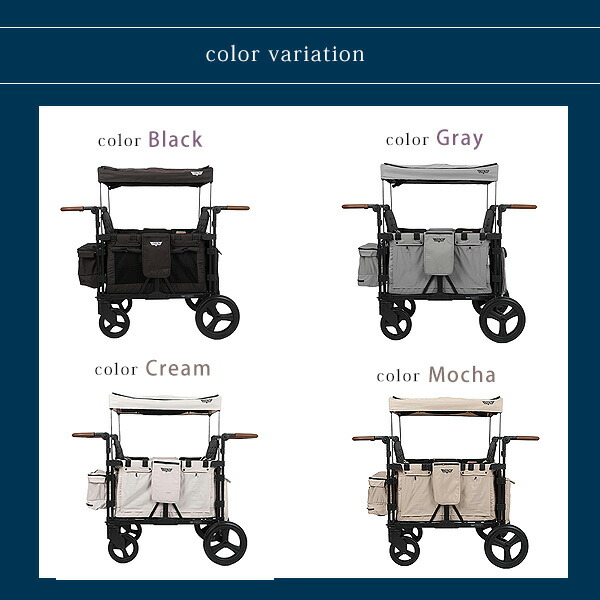 楽天市場】【お取り寄せ】Keenz XC+ ストローラー ワゴン 4人乗り