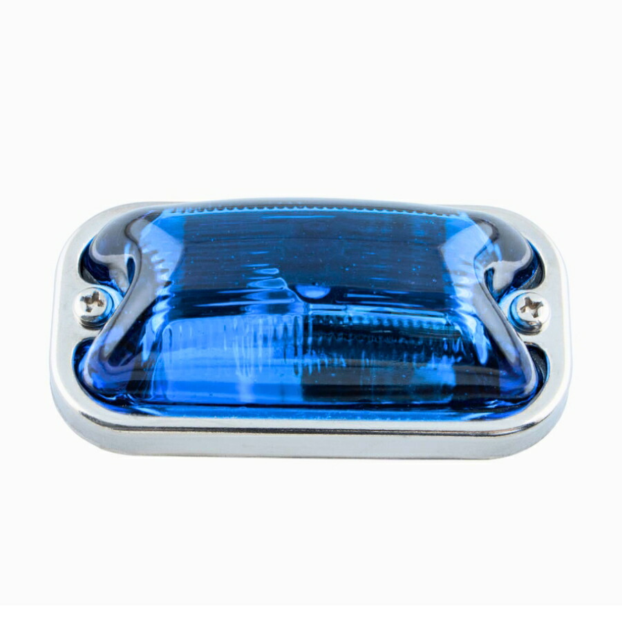 楽天市場】角型マーカーランプ スカイブルー 前方開閉式用 24V6W球付き