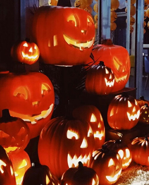 楽天市場】ジャック・オー・ランタン LED パンプキンライト Lサイズ