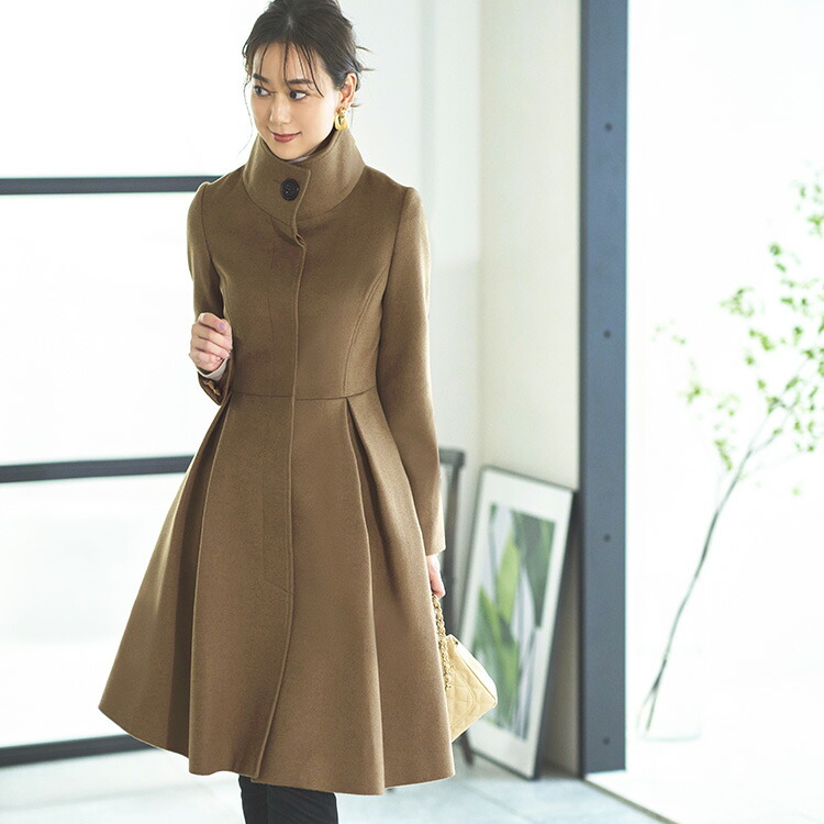 楽天市場】【50％OFFバーゲン価格】ウールコート ウール100% ロング