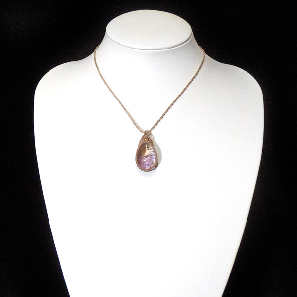 楽天市場】アメトリン マクラメペンダント 天然石ペンダント