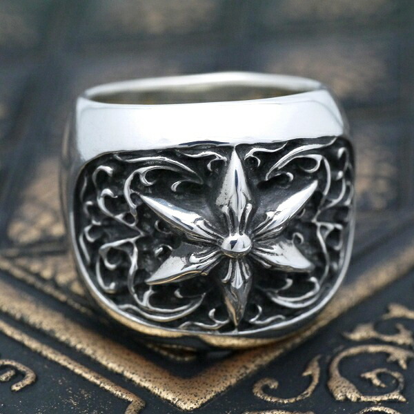 楽天市場】クラシックオーバルスターリング 指輪 シルバー925 メンズ