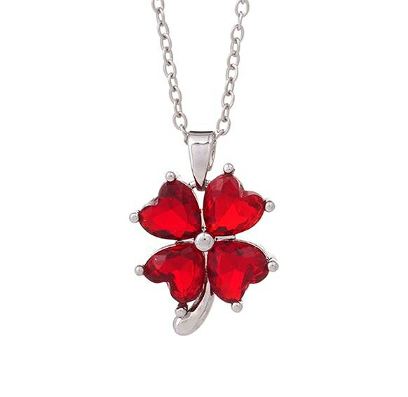 楽天市場】ネックレス クローバー レディース シルバー 四つ葉の