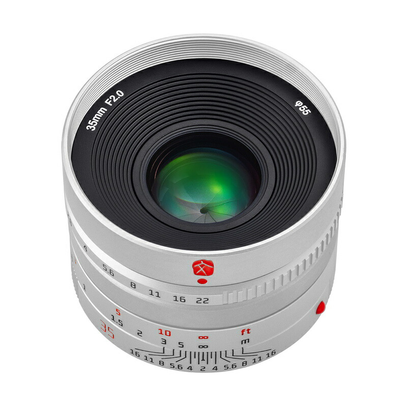 楽天市場】【楽天ランキング1位】7Artisans 35mm F2.0 II Silver