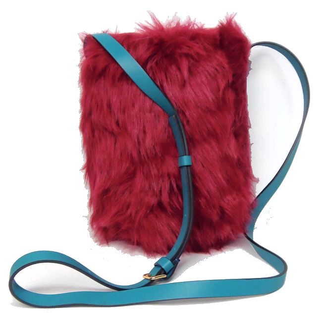 楽天市場】MARNI マルニ MUSEO NANO レザー×ファー ショルダーバッグ