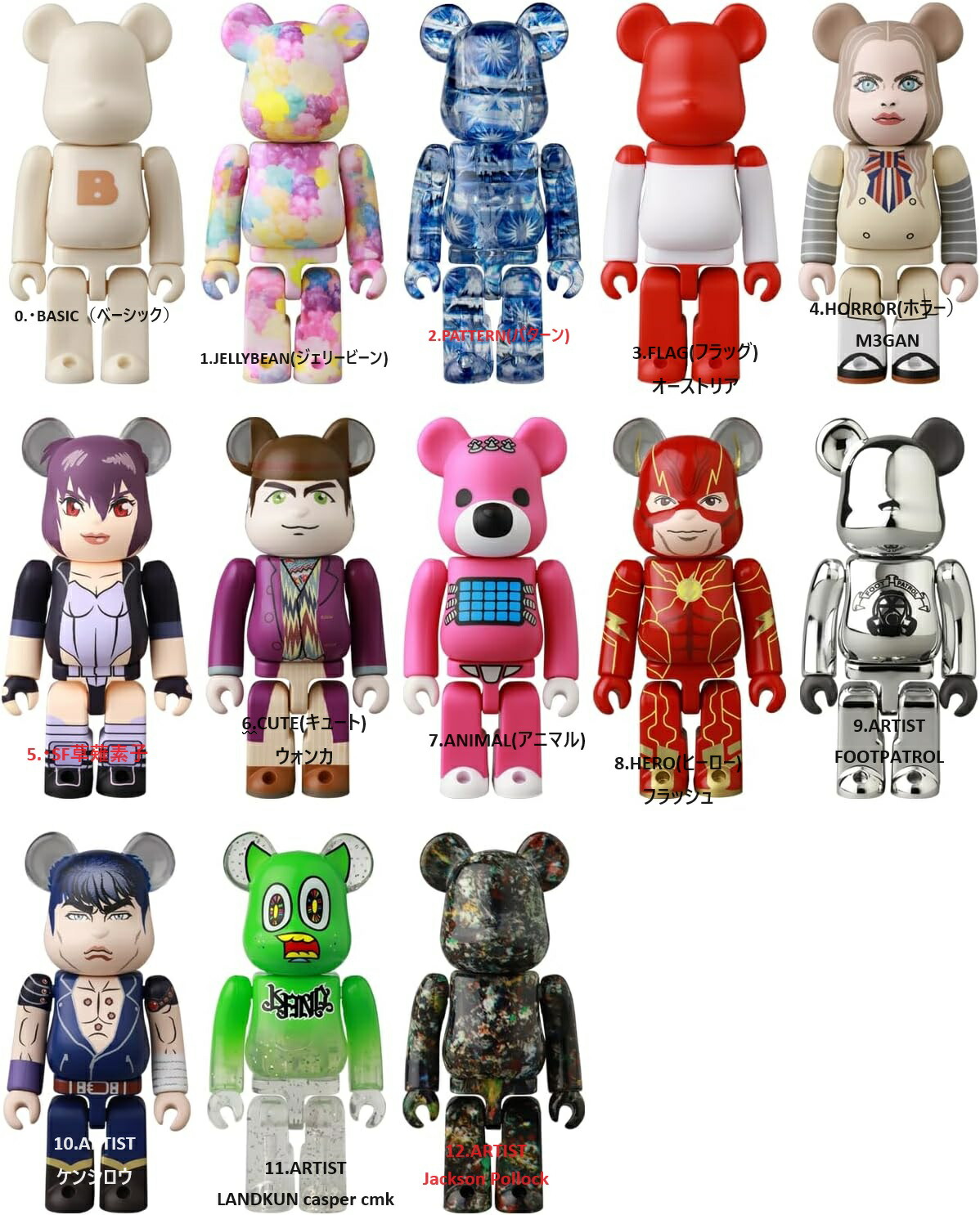 楽天市場】bearbrick series 41の通販